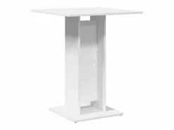 Clicnbuy Mueble Bar|Mesa de bistró de madera contrachapada 60x60x75 cm