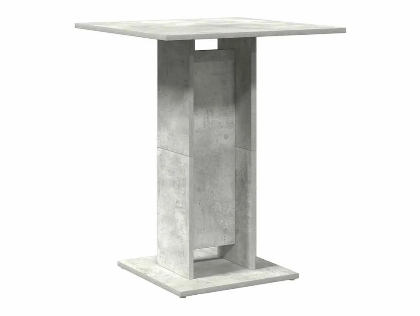 Mesa de bistró de madera contrachapada 60x60x75 cm^Clicnbuy