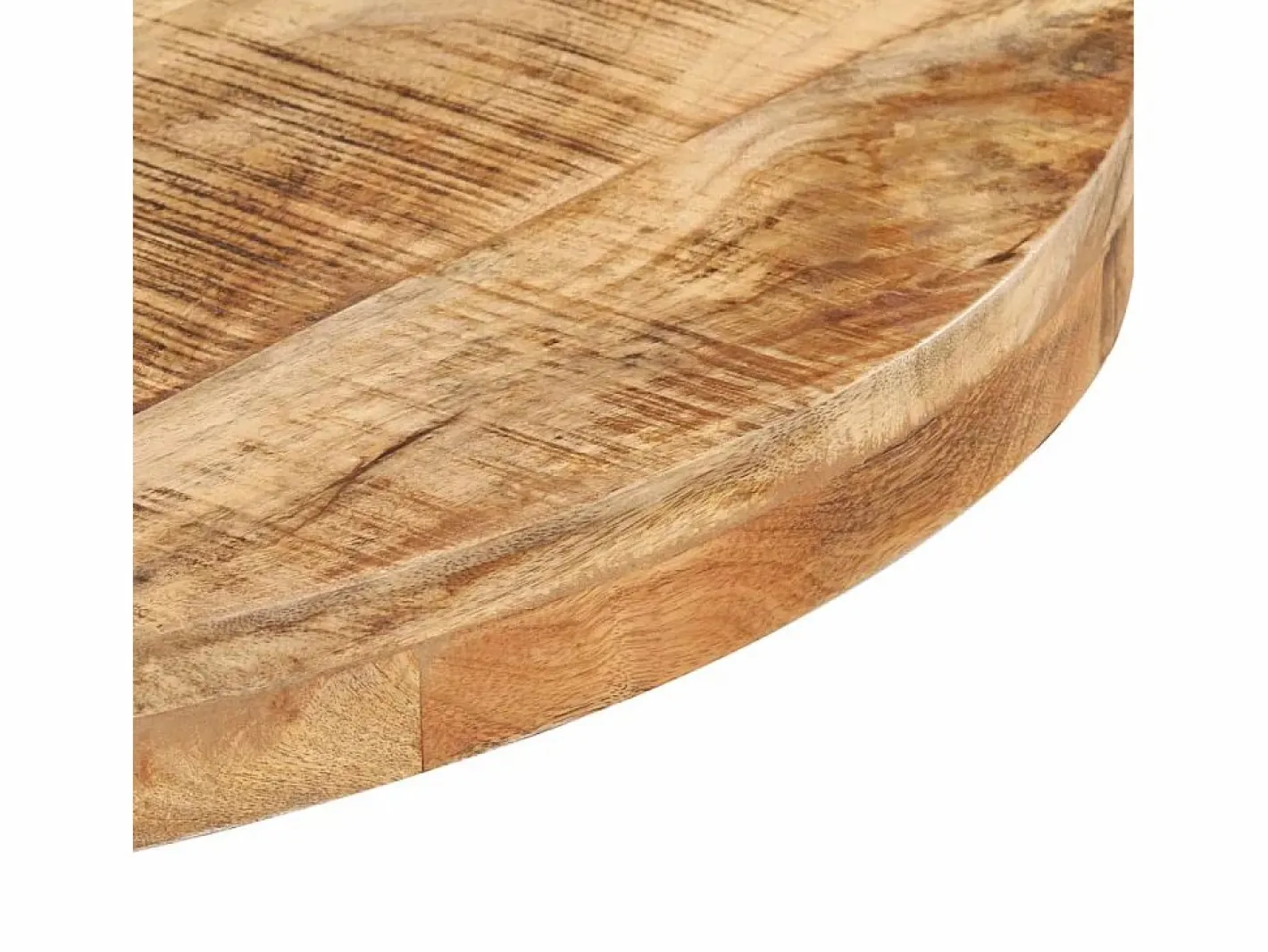 Mesa de bistró redonda madera de mango rugosa Ø70x75 cm^Clicnbuy Best