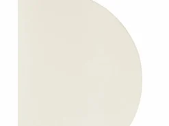 Atmosphera Mesa de café cilíndrica de madera Blanco Outlet