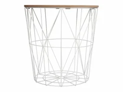 Mesa de café de metal calada^Atmosphera New