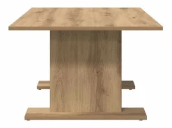 Clicnbuy Mesa De Centro|Mesa de Café Roble artisan 103.5 x 60 x 40 cm