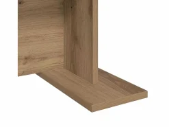 Clicnbuy Mesa De Centro|Mesa de Café Roble artisan 103.5 x 60 x 40 cm