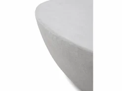 Mesa de centro de 120 x 70 cm de poliresina cemento^ Best