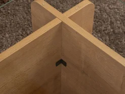 Mesa de centro de vidrio templado - Natural claro y Transparente - AZRA^Vente-unique Best