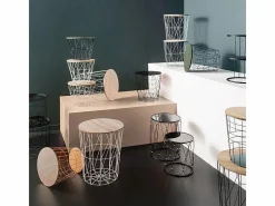 Atmosphera Mesa Auxiliar|Mesa de centro Kumi /natural 30,5x38x38 cm