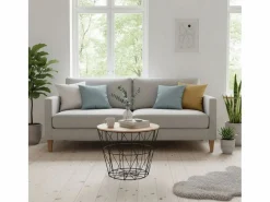 Atmosphera Mesa Auxiliar|Mesa de centro Kumi /natural 30,5x38x38 cm