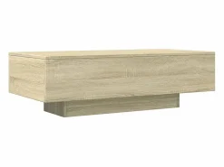 vidaxl Mesa de centro madera de ingeniería roble Sonoma 100x49,5x31 cm Color natural claro Discount