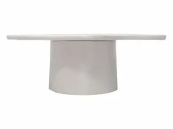 Mesa de centro orgánica de metal - Color: - POLENDRA^Vente-unique Best