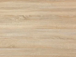 Mesa de comedor 6 personas de MDF y acero - Natural claro y negro - KOMONI^Vente-unique Best