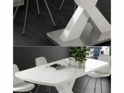 Vicco Mesa Extensible|Mesa de comedor 120x80x76 chinto