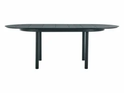 MYLIA Mesa de comedor de jardín de aluminio para 4 personas - Antracita - LOTTYS de Gris antracita Sale