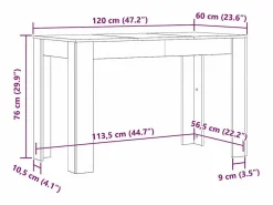 Mesa de comedor de madera contrachapada madera vieja^Clicnbuy Clearance