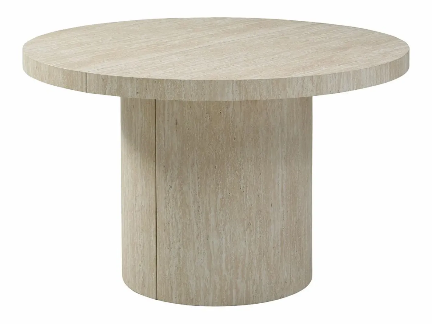 Mesa de comedor extensible 4 a 12 personas de MDF - Efecto travertino - SIDRINA^Vente-unique Best