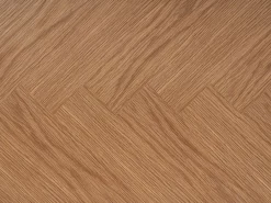Vente-unique Mesa de comedor extensible para 4 a 8 personas chapado de roble - Natural - MARIZEL Color natural claro Clearance