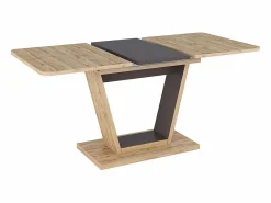 MSO Mesa Extensible|Mesa de comedor extensible Wotan roble y marrón Lewis