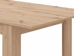 Vente-unique Mesa de comedor extensible para 4 a 6 personas - Natural claro - VENOLA Color natural claro New
