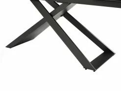 Mesa de comedor extensible de cerámica y metal - - XERENA de Pascal MORABITO^Maison Céphy Outlet