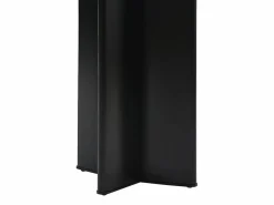 Mesa de comedor para 8 personas en cerámica y MDF - Efecto mármol blanco y negro - SINAN^Vente-unique New