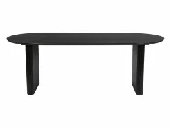 Vente-unique Mesa de comedor para 8 personas de madera de mango - - BALIMELA Negro Sale