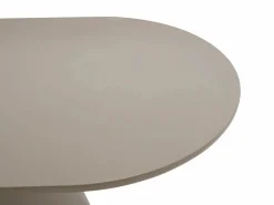 Vente-unique Mesa De Comedor|Mesa de comedor para 6 personas en MDF - Topo - VALIANA
