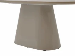 Vente-unique Mesa De Comedor|Mesa de comedor para 6 personas en MDF - Topo - VALIANA