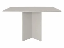 Mesa de comedor rectangular tablero laminado de 3cm taupe 90x120cm^ Outlet