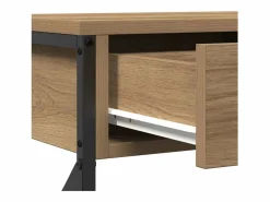 Clicnbuy Consola|Mesa de Consola con cajón Roble artisan 75 x 28 x 75 cm