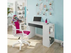 Mesa de escritorio Adam Blanco Artik (Blanco Mate) - Antracita^duehome Hot