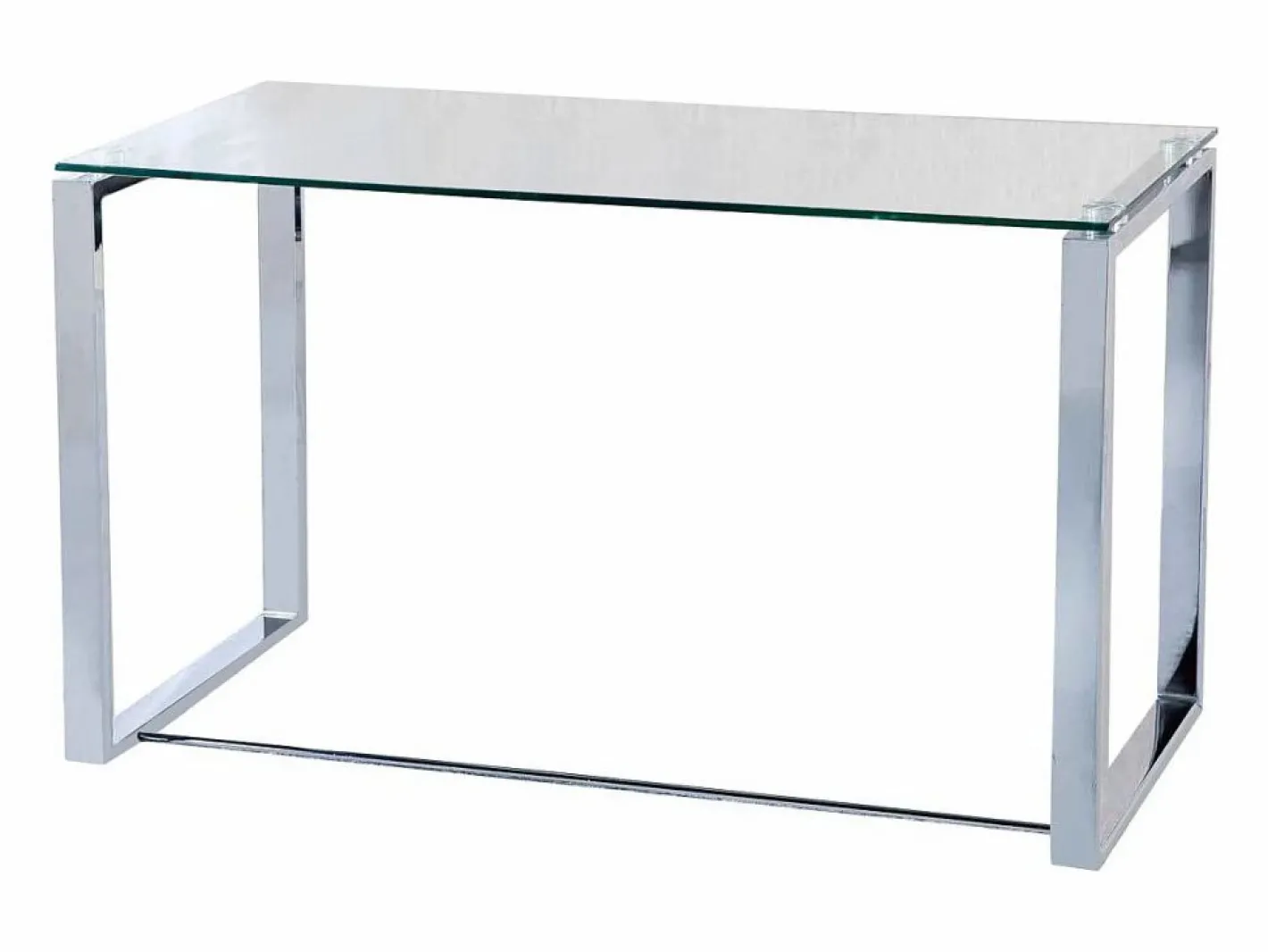 duehome Consola Escritorio|Mesa de escritorio Benetto XL Metal cromado