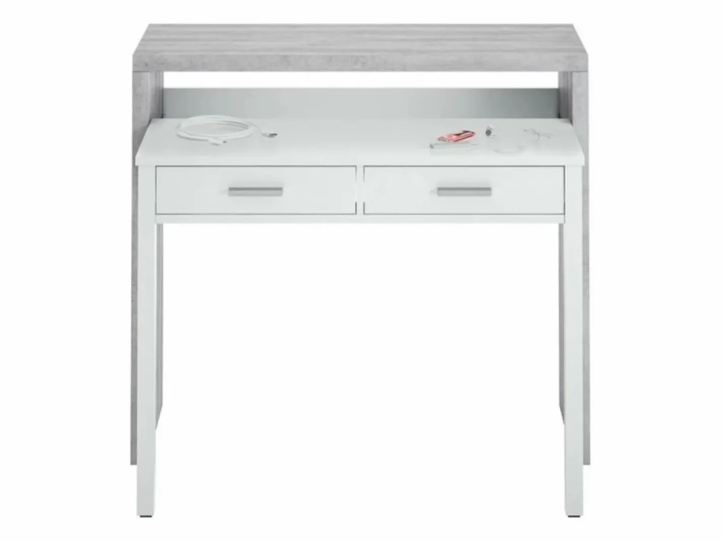 Loungitude Mesa de escritorio extensible Tyrion Blanco Online