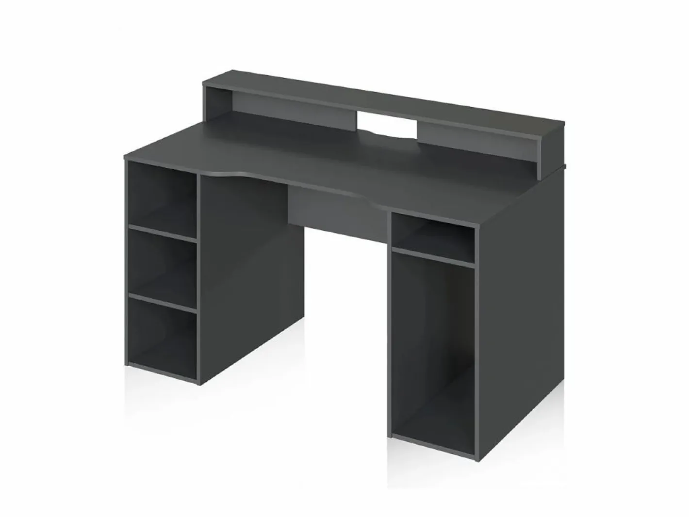 duehome Consola Escritorio|Mesa de escritorio Galax Antracita