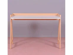 Nest Dream Mesa de escritorio minimalista en madera de roble - Pop - Blanco New