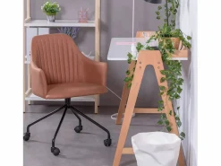 Nest Dream Mesa de escritorio minimalista en madera de roble - Pop - Blanco New