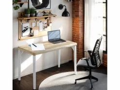 Mesa de estudio Padma Blanco - Roble^duehome Discount