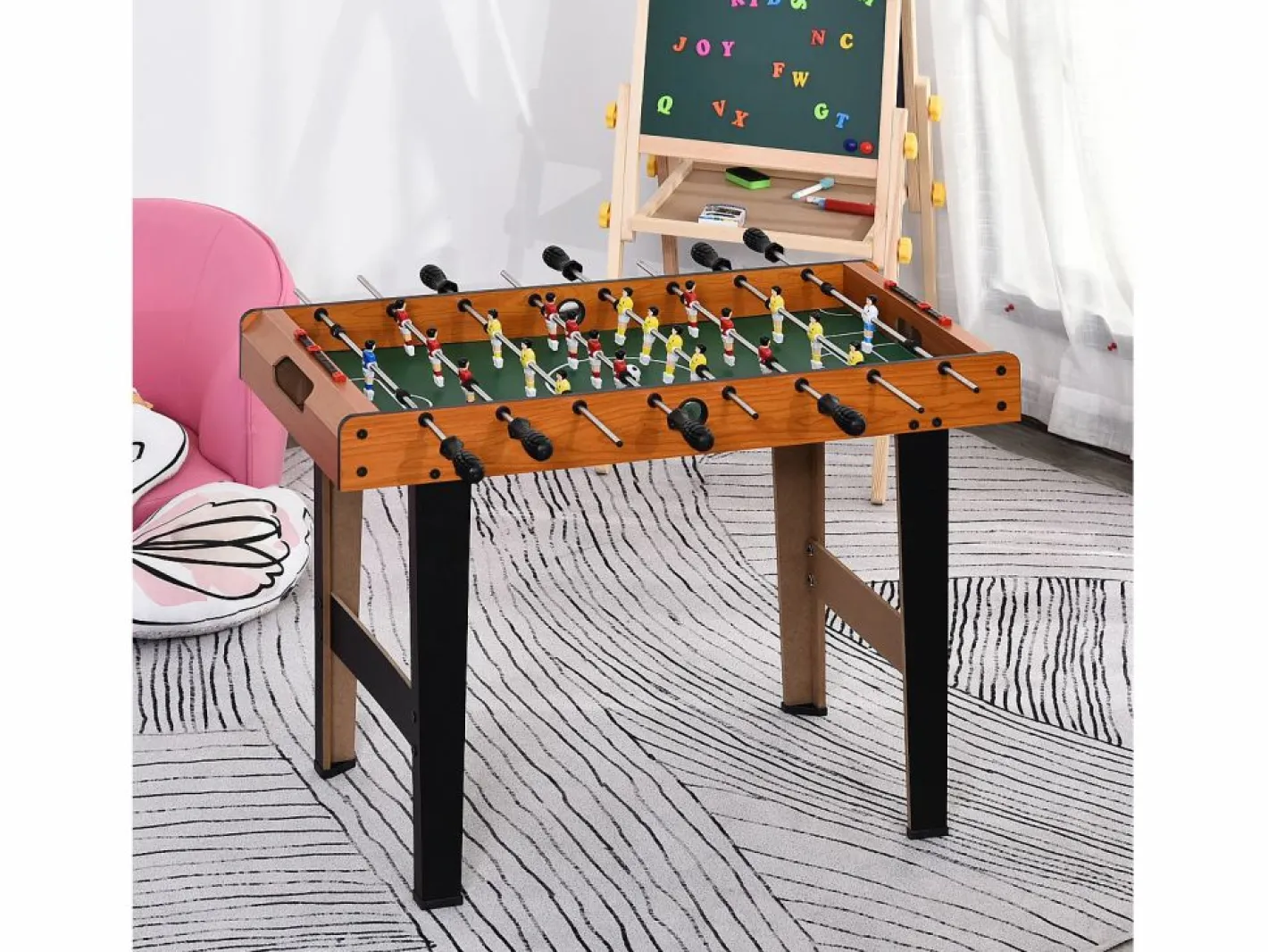 Homcom Mesa de futbolín multi-colored 84,5x40x61,2 cm Multicolor Clearance