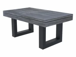 Mesa de juegos multijugador 3 en 1 billar y ping pong de madera DENVER^Concept-Usine