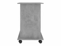 Clicnbuy Mesa De Ordenador|Mesa de ordenador madera contrachapada hormigón 80x50x75cm