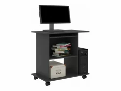 Clicnbuy Mesa De Ordenador|Mesa de ordenador madera contrachapada 80x50x75 cm