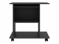 Clicnbuy Mesa De Ordenador|Mesa de ordenador madera contrachapada 80x50x75 cm