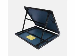 Sweeek Mesa de ping pong plegable para exterior con 2 raquetas y 3 pelotas, Azul Clearance
