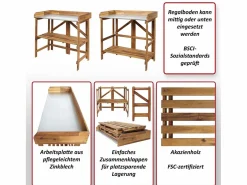Mesa de plantación -L18^MCW Outlet