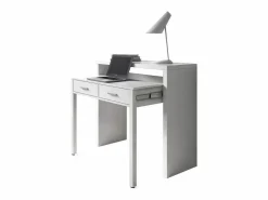 Mesa escritorio extensible con 2 cajones - L100 cm - Consola^Loungitude Best