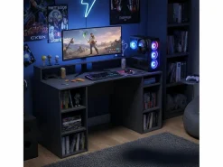Mesa Escritorio Gamer Ozone Reversible 136x88x67 cm^ Hot