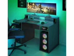 Mesa Escritorio Gamer Ozone Reversible 136x88x67 cm^ Hot
