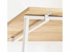 Sobuy Mesa Escritorio Plegable Mesa Ordenador, Compacto sin ensamblaje Escritorio para Computadora Mesa de Estudio FWT88-WN ES Blanco New