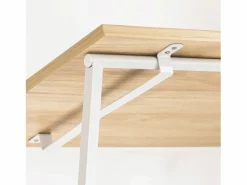 Sobuy Mesa Escritorio Plegable Mesa Ordenador, Compacto sin ensamblaje Escritorio para Computadora Mesa de Estudio FWT88-WN ES Blanco New