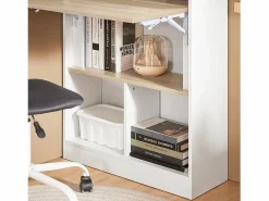 Mesa Escritorio Plegable Mesa Plegable FWT104-WN ES^Sobuy New