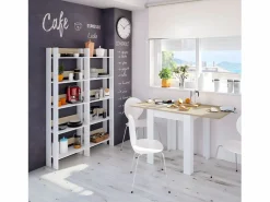 Mesa extensible - Blanco - L67 cm^Loungitude Online