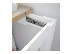 Mesa extensible - Blanco - L67 cm^Loungitude Online